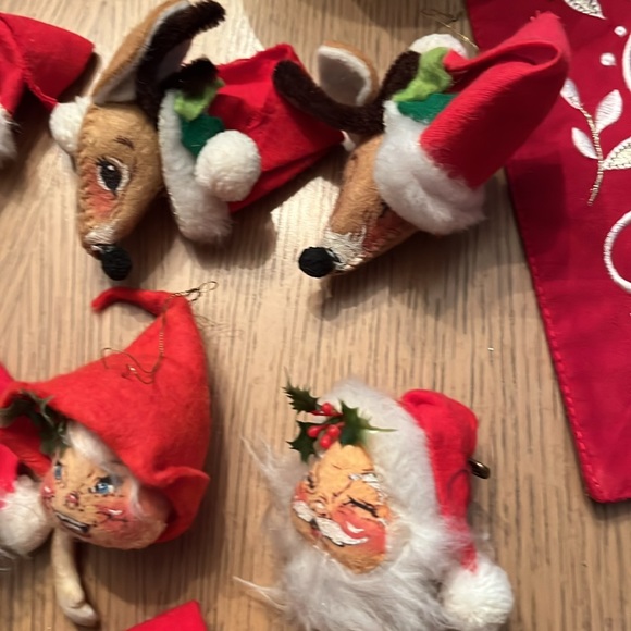 Vintage Annalee tree ornaments (14) - Picture 6 of 9